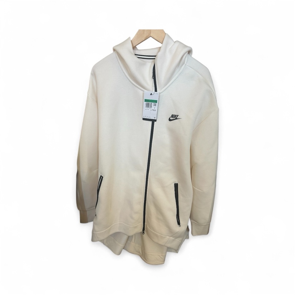 Nike Cream Zip-Up Hoodie Jacket